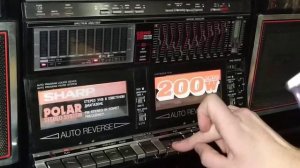 Кассетный магнитофон Sharp WF-939