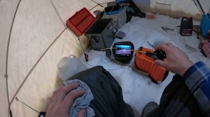 Проверка перемета в пургу, приходил пушистый воришка