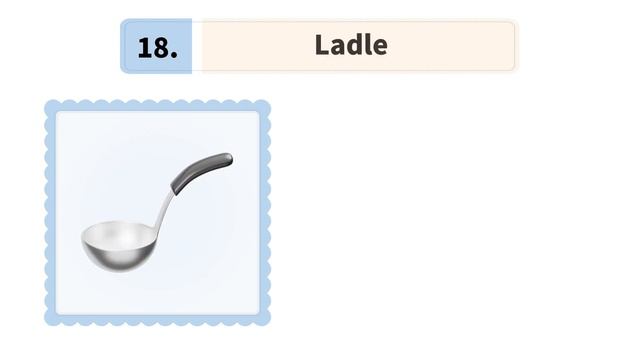 Kitchen Utensils - English Vocabulary Study смотреть онлайн