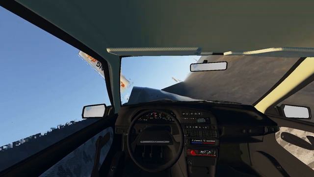 Столкновение на 150км\ч #BeamNg #beamng drive смотреть онлайн