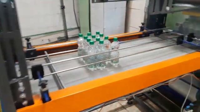 Линейный автомат розлива газированной воды.