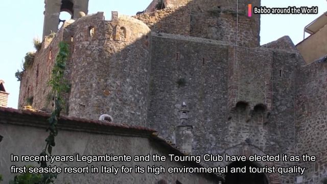 Castiglione della Pescaia: medieval village on the sea. Tuscany, Italy смотреть онлайн