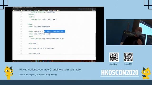 【HKOSCon2020】- GitHub Actions: Your free CI Engine by Davide Benvegnu смотреть онлайн