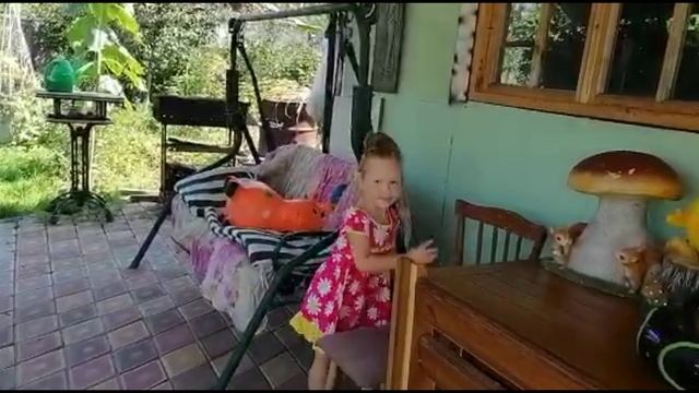 Настя и папа на рутубе