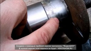 запрессовка ступичного подшипника Audi 80 B3 в домашних условиях
