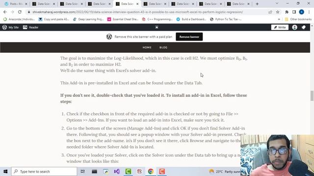 Data Science Interview Questions 40 to 47 | Data Science | Machine Learning | Shivek Maharaj