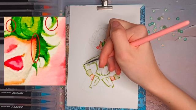 РИСУЮ КЛОНОВ из ЗЕМЛИ КОРОЛЕЙ НА АКВАРЕЛЬНОЙ БУМАГЕ | 13 КАРТ смотреть онлайн