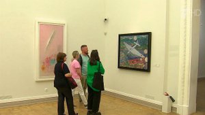 В корпусе Бенуа Русского музея открылась выставка картин авангардиста Александра Лабаса