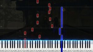 TPR - Pascal (from Midnight Despair) - 11 - NieR:AutomatA Piano Note Chart