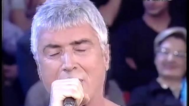 Riziero Bixio con Don Backy Taratata 2000
