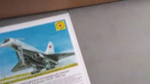 Ту - 144  сборная модель часть 1