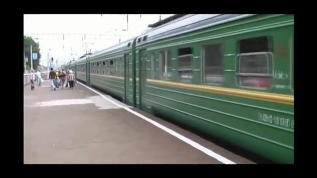 Большая подборка пригородных поездов