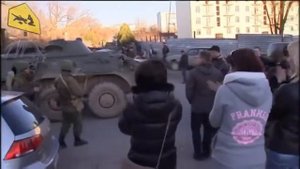 2014.03.03 - Бельбек. КПП ВЧ-А451. Часть в окружении+захват