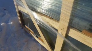 Монтаж стеклопакета и фасада в фахверке / Когда устанавливать второй стеклопакет?