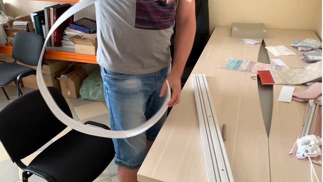 Калибратор для декорпланки потолочного карниза