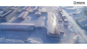 Вахтовый посёлок золотодобывающего рудника Гросс компании Nordgold построен РПК МОДУЛЬ.
