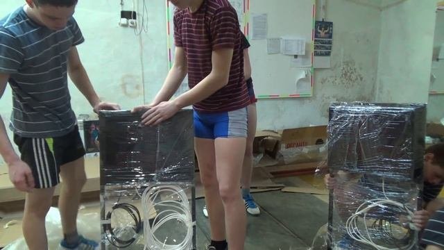 Гиревой спорт. Комплекс с гирями, как собирали Табло для ГС.