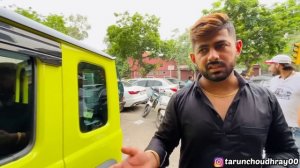 Maruti Suzuki Jimny में लगवा दिए इतने बड़े Alloy Wheel ??22 Inch Alloy Wheel Crazy Public Reaction