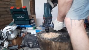 Кофейный столик из пня. Кофейный столик своими руками. DIY coffee table.