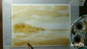 Идея для творчества - кофейная живопись