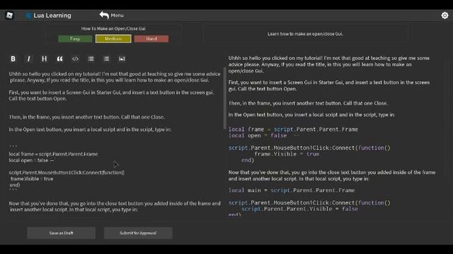 How To Learn Coding In Roblox For FREE! (Lua Learning)