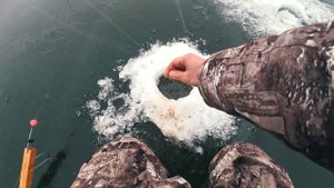 Пробный выезд на зимнюю Астраханскую воблу. Рыбалка в Астрахани. Зимняя рыбалка 2021.