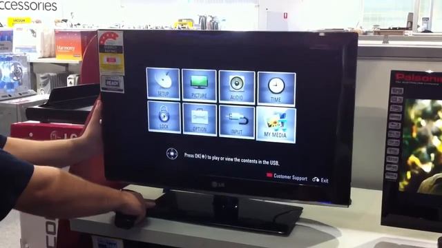 LG 32" HD LCD TV 32LK330 смотреть онлайн