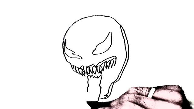 Как Нарисовать ВЕНОМА Легко и Поэтапно Для Срисовки смотреть онлайн