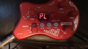 Tiny Guitar Effects Processor! The Ammoon Pockrock   Let's Rock  : -)
