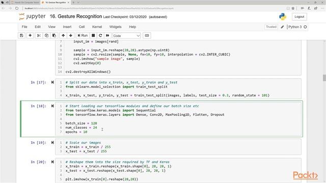 35 Gesture Recognition Using Sign Language MNIST смотреть онлайн