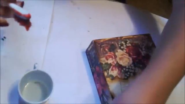 Подробный МК. Декупаж. Чайный набор в винтажном стиле. смотреть онлайн