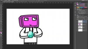 Minecraft Cartoon Skin Speedart HD | By Matty |