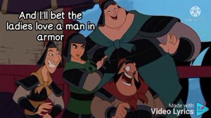 A girl worth fighting for. song lyrics. Mulan