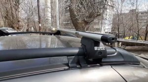 LADA GRANTA FL Установка рейлингов и багажника лифтбек