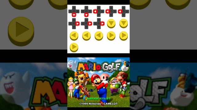 CHEAT: Unlock Almost Everything in Mario Golf 64 With This Code! (All Characters & Courses!) #short