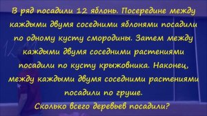 1 Яблони, смородина, крыжовник и груши