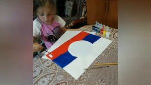 Мастер класс ко Дню России от Павловской Софьи,5лет