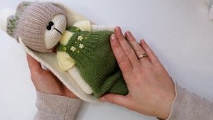 Зайка Тильда крючком///Обзор/готовая работа!