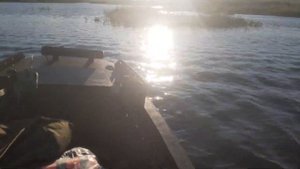 Лодка из ПНД. Гроза 450. Первые испытания.