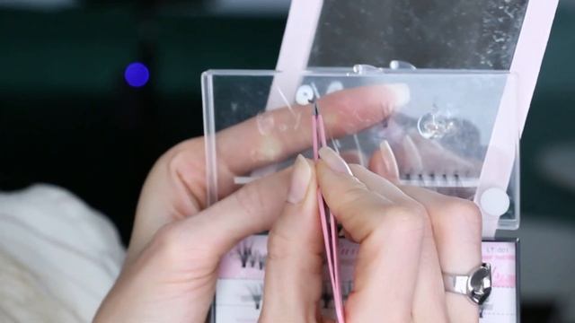 Как клеить ресницы пучки смотреть онлайн