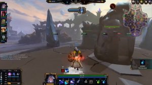 Smite. Зевс. Огромный урон.