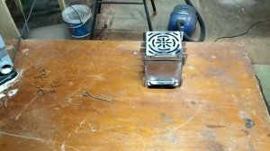 Печка-щепочница из OZON.