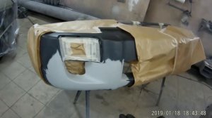 «Мокрый по-мокрому». Нанесение мокрого грунта. Часть 1.