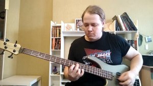 Fernandes FRB-40 bass solo.