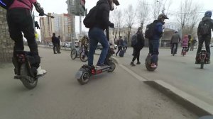 Большая моноколёсная покатушка. Часть 1.