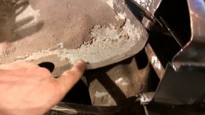 Гольф 2 варим подкрылок, заднюю юбку и арку крыла видео 3