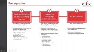 Elire Cash Management Webinar Series Part 5 - Extend Cash Forecasting with Oracle Sm