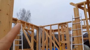 Матица в Каркасном Доме На Проекте "Рускеала"