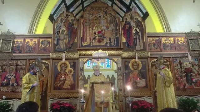 Неделя 24-я по Пятидесятнице. Божественная Литургия (27.11.2022) смотреть онлайн