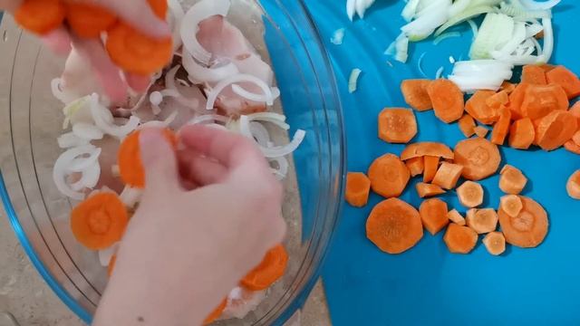 Треска под маринадом * Рецепты для ленивых